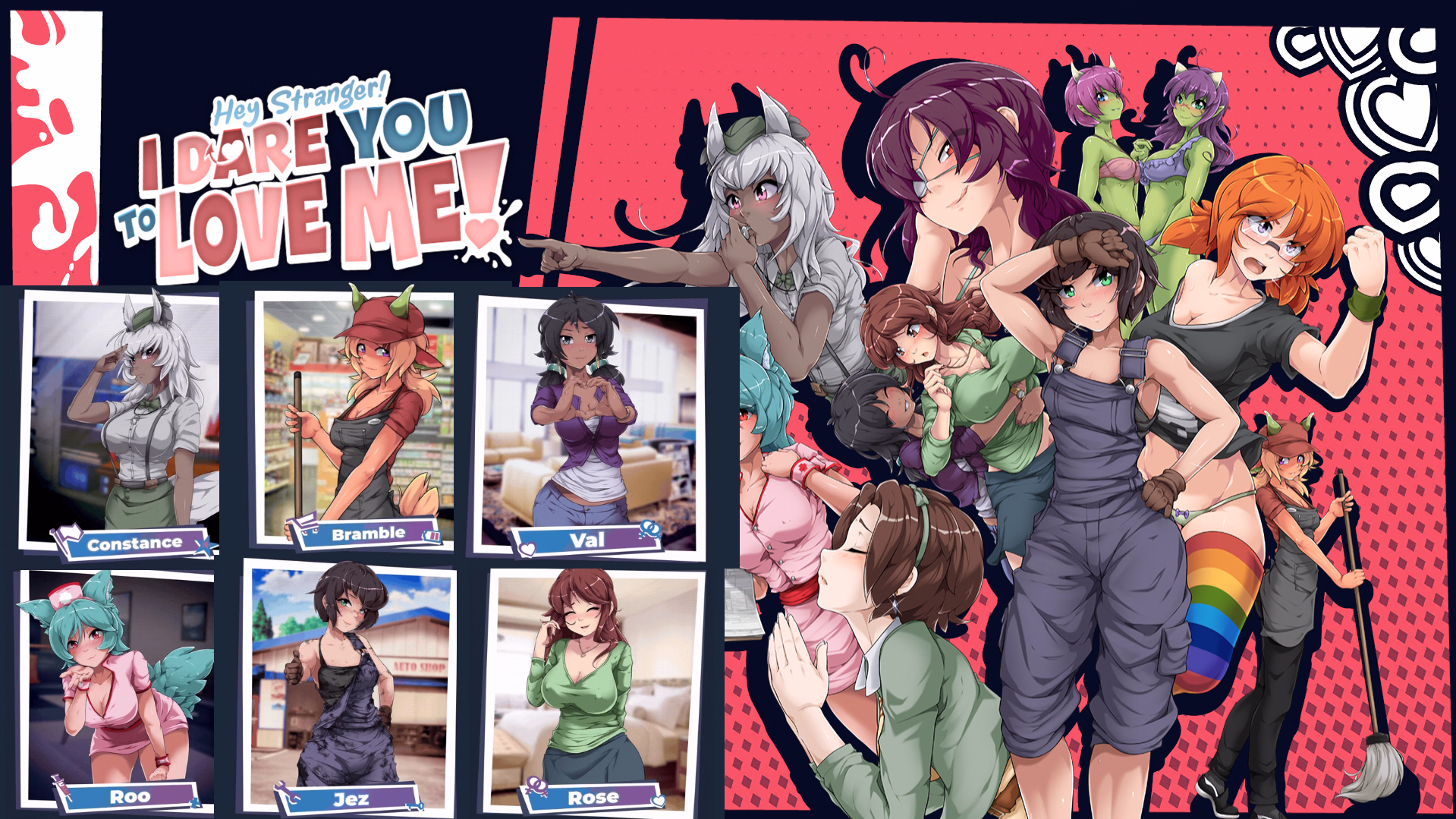 Unity Hey Stranger! I Dare You to Love Me! [v0.7.1] [Pound Cake Workshop] download