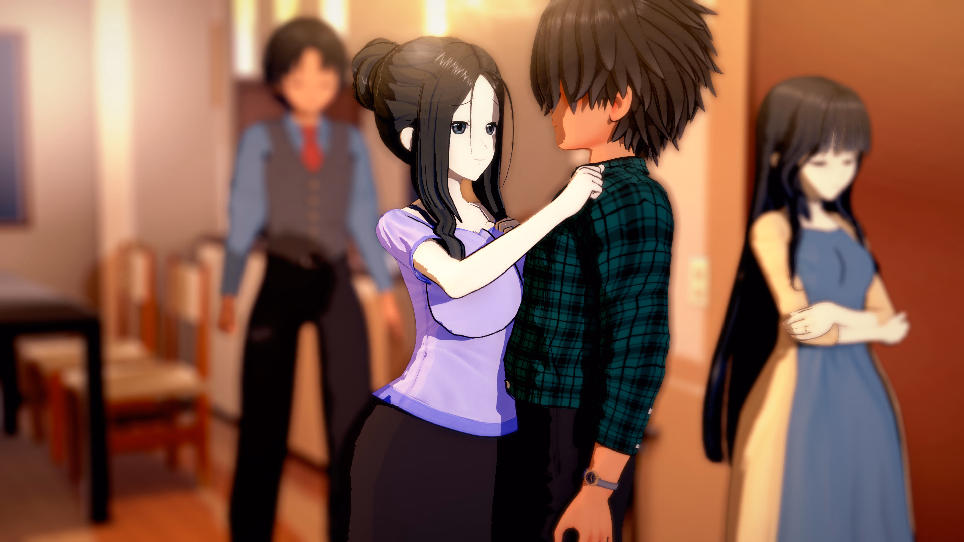 VN Ren'Py Black Rose -A Netori Story- [v0.5.6 Public] [WinteryEdge]