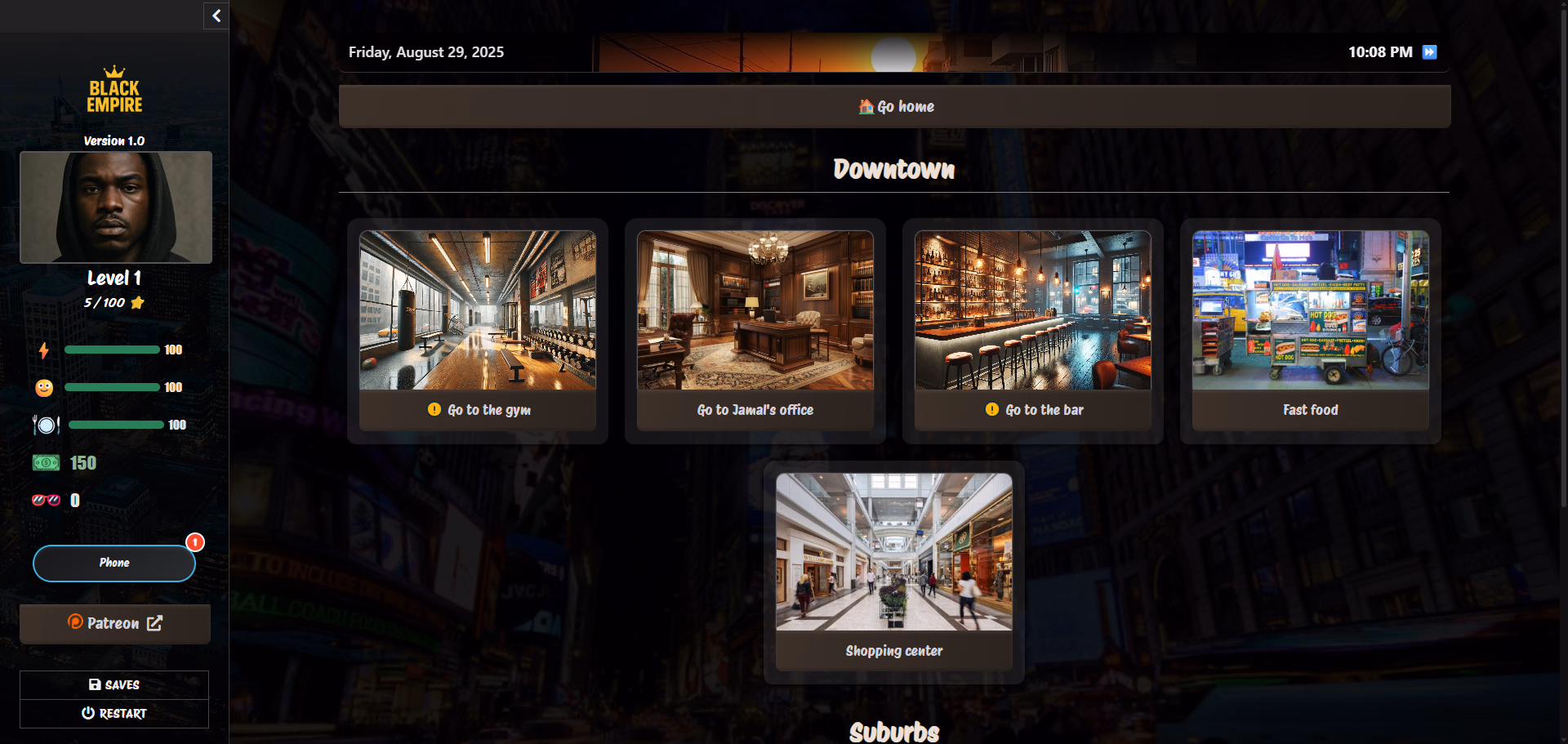 HTML Black Empire [v1.5.2] [Moltes]