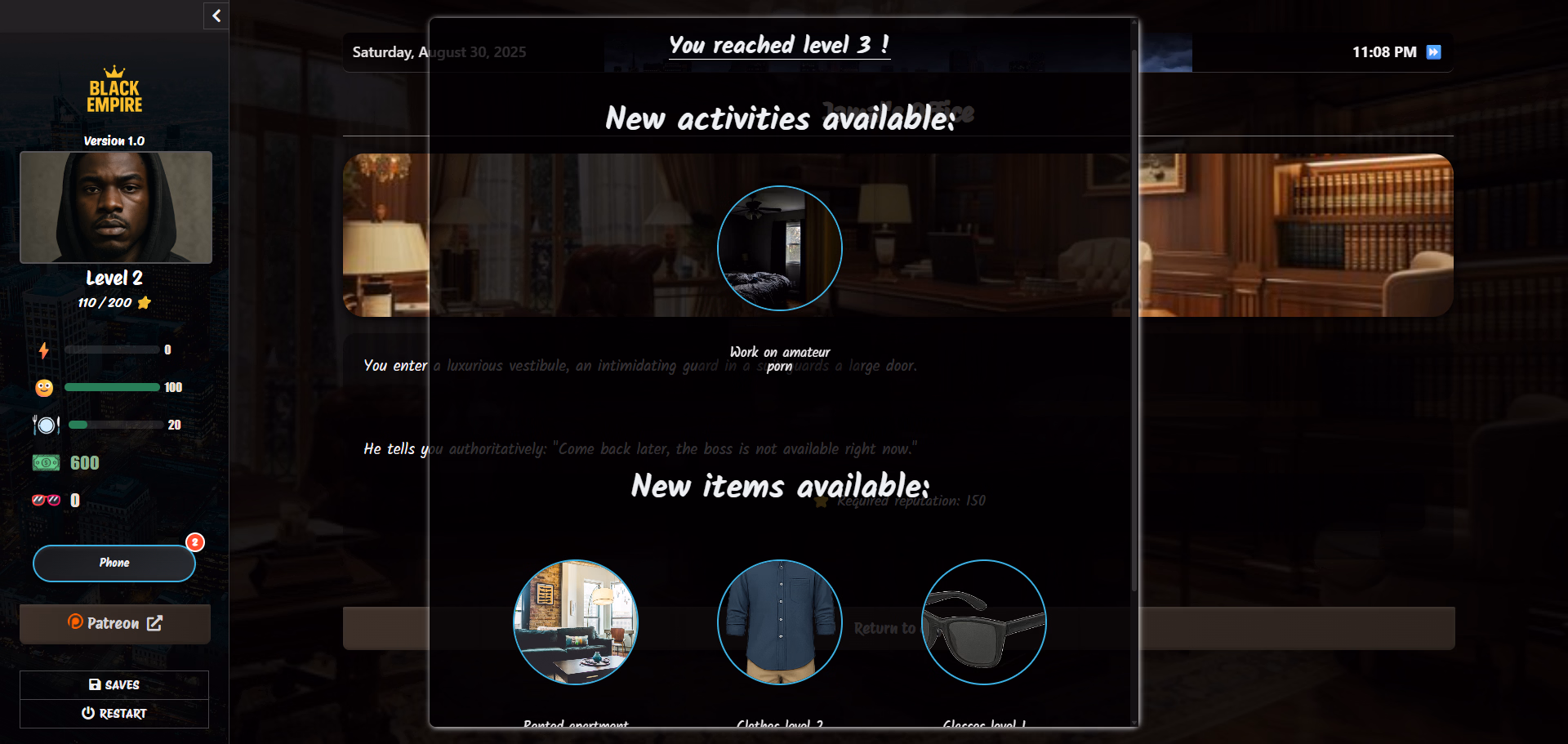 HTML Black Empire [v1.5.2] [Moltes]