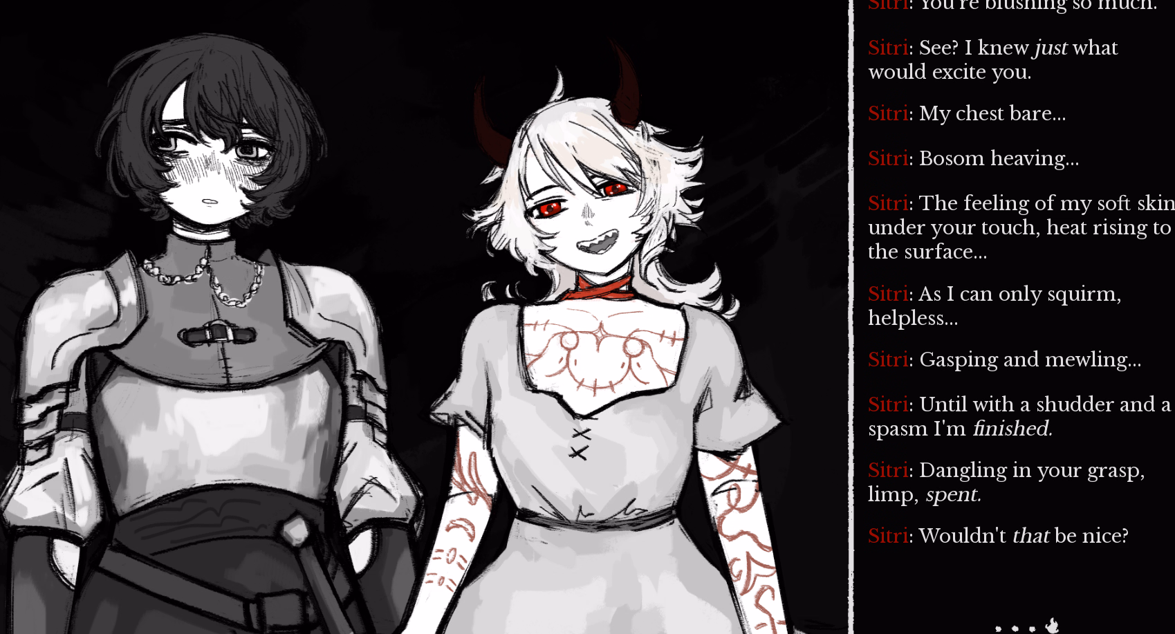 VN Ren'Py Completed melt [v1.2] [cutemaidenjoyer/doobledeedooble]