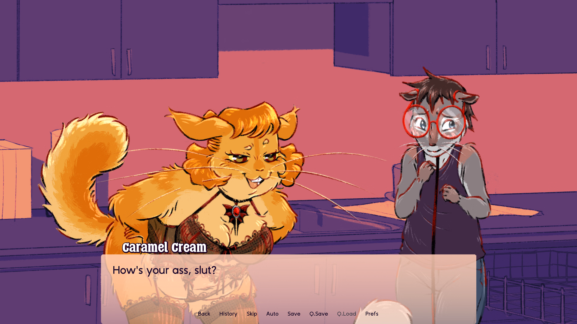 VN Ren'Py Completed Disobey Me, Thrall! [v1.0] [TailTown Studios]