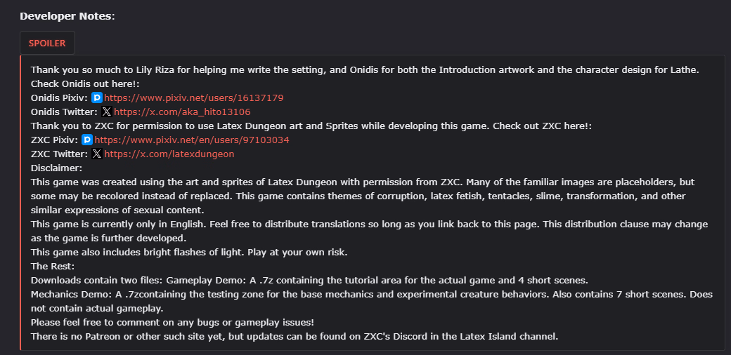 RPGM Latex Island [v1.1.6 Demo] [Sepia Oulomenohn]