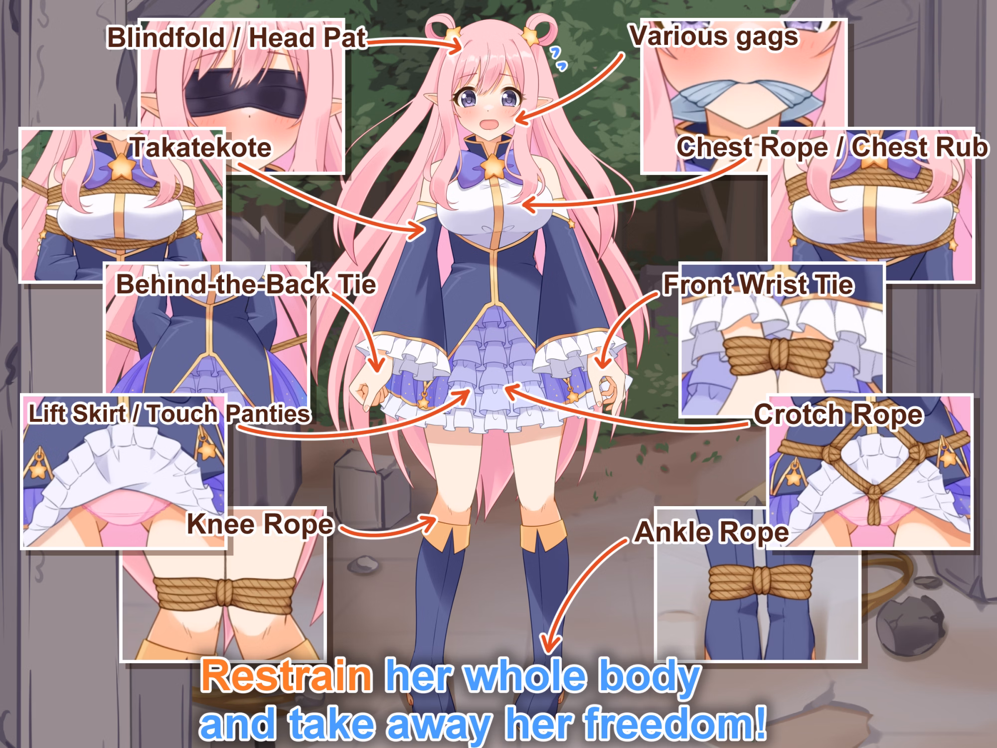 Others Completed Nawanokagura II Clothed Bondage Simulation [Full] [Teahouse Murakumo]