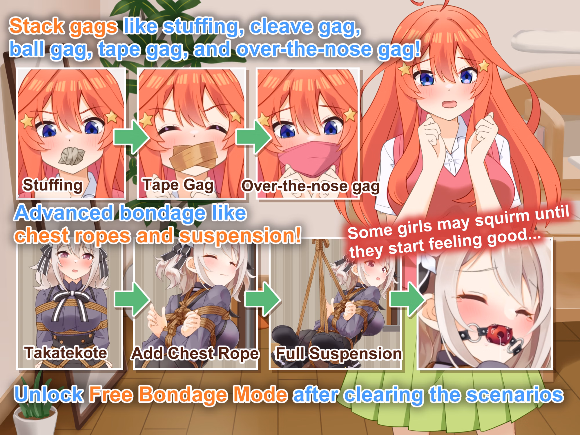 Others Completed Nawanokagura II Clothed Bondage Simulation [Full] [Teahouse Murakumo]