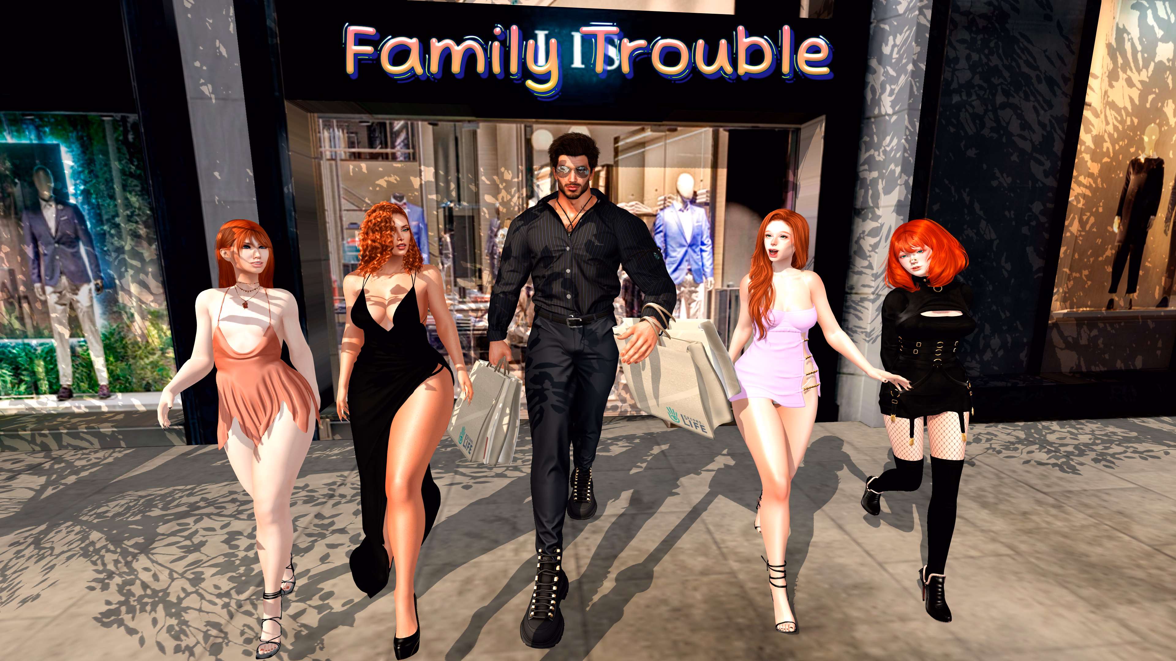 VN Ren'Py Family Trouble [v0.9.85] [Goth Girl Games] download