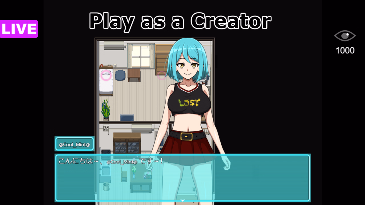 RPGM X-Creator [demo] [Short Hair Simp]