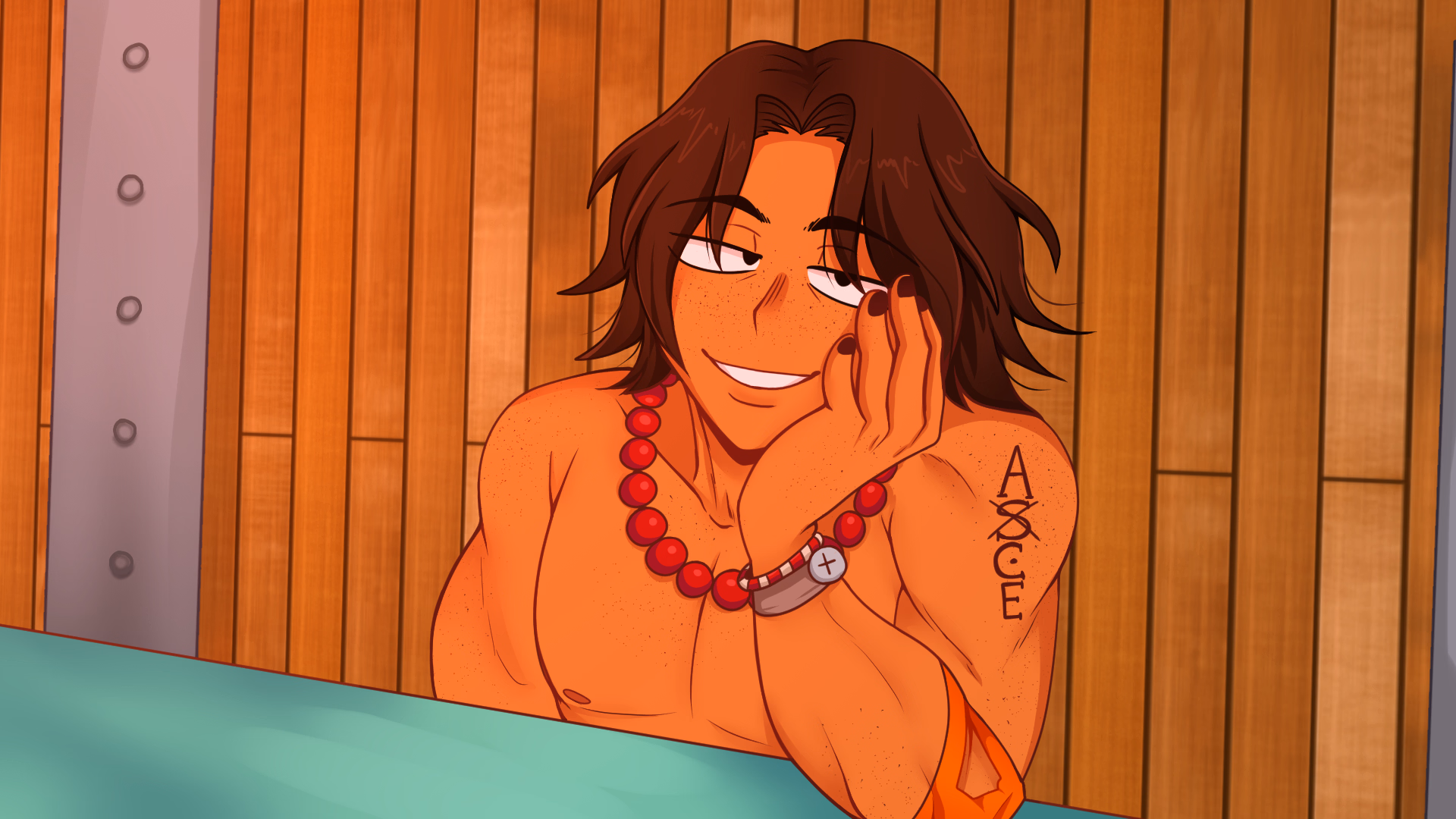 VN Ren'Py Dating Portgas D Ace [v1.0] [JerseyL0ad1ng]