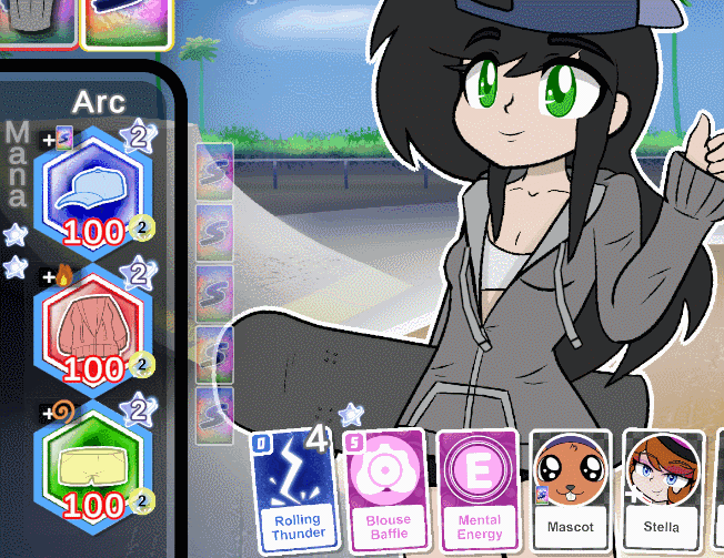 Unity Strip Battle Action Cards [v1.3c] [Arcane Pengi]