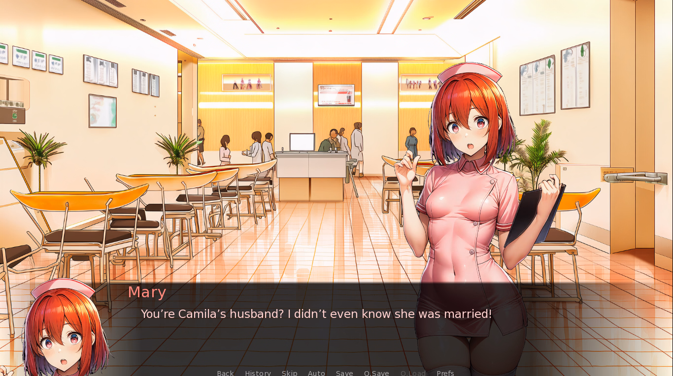 VN Ren'Py Nurse Desire [v0.9] [Deep_Desire]