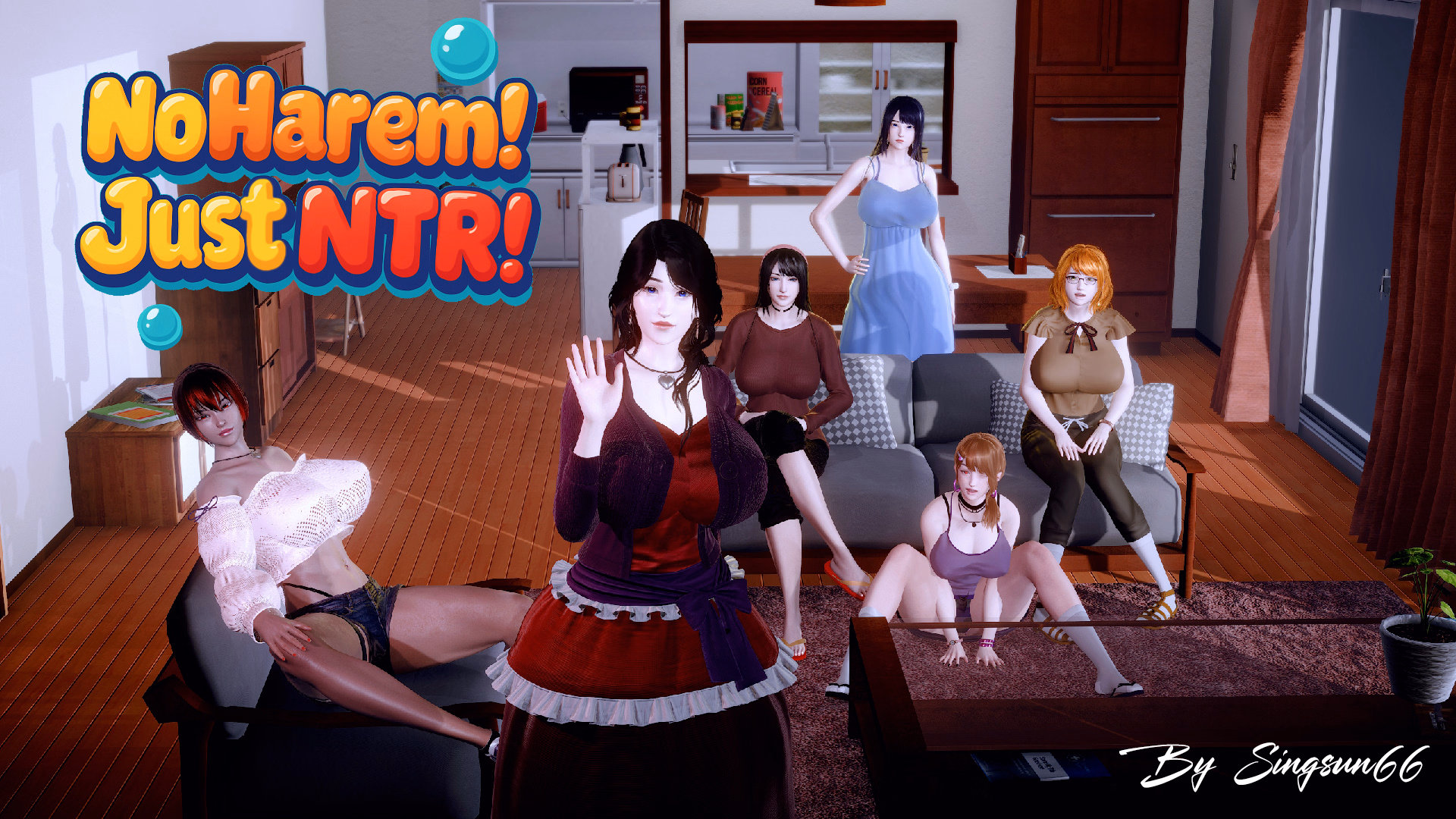VN Ren'Py No Harem Just NTR [Ep.3 Full] [Singsun66]