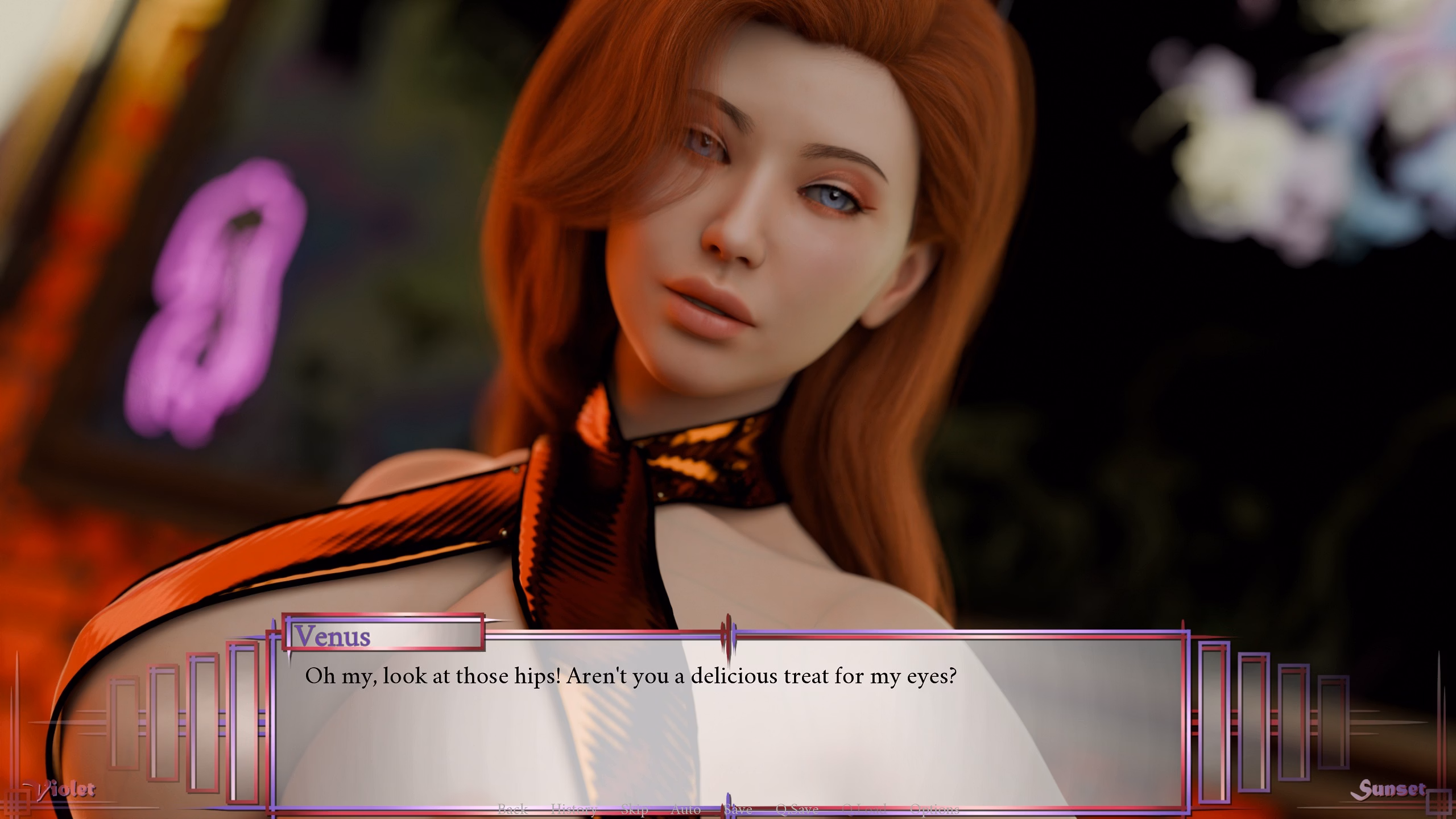 VN Ren'Py Violet Sunset [Lythe! Blade of Malpractice] [AnnaSeries]