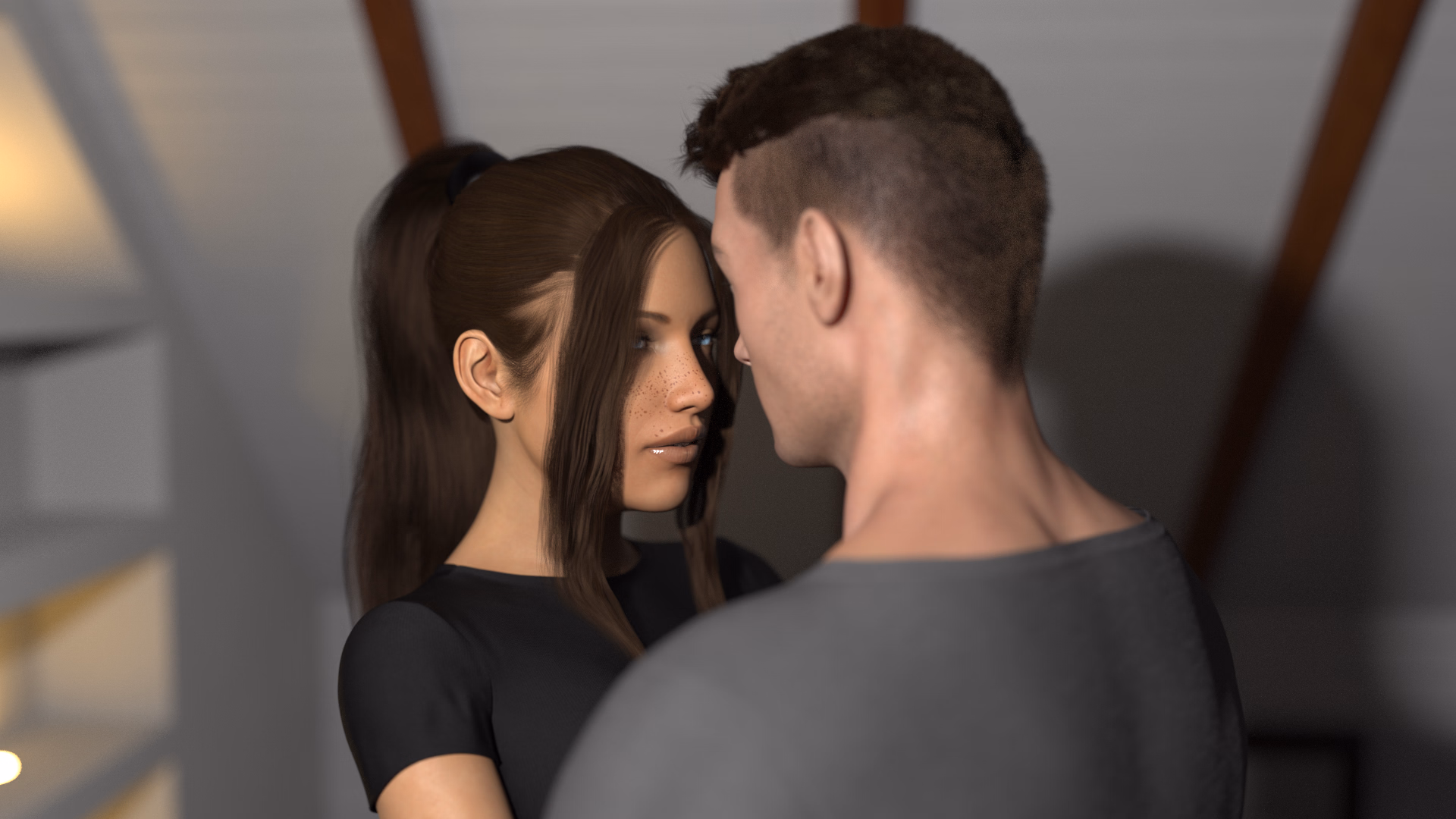 VN Ren'Py CCTV SECRETS My Wife Is A Model [v0.4] [SenSec3D]