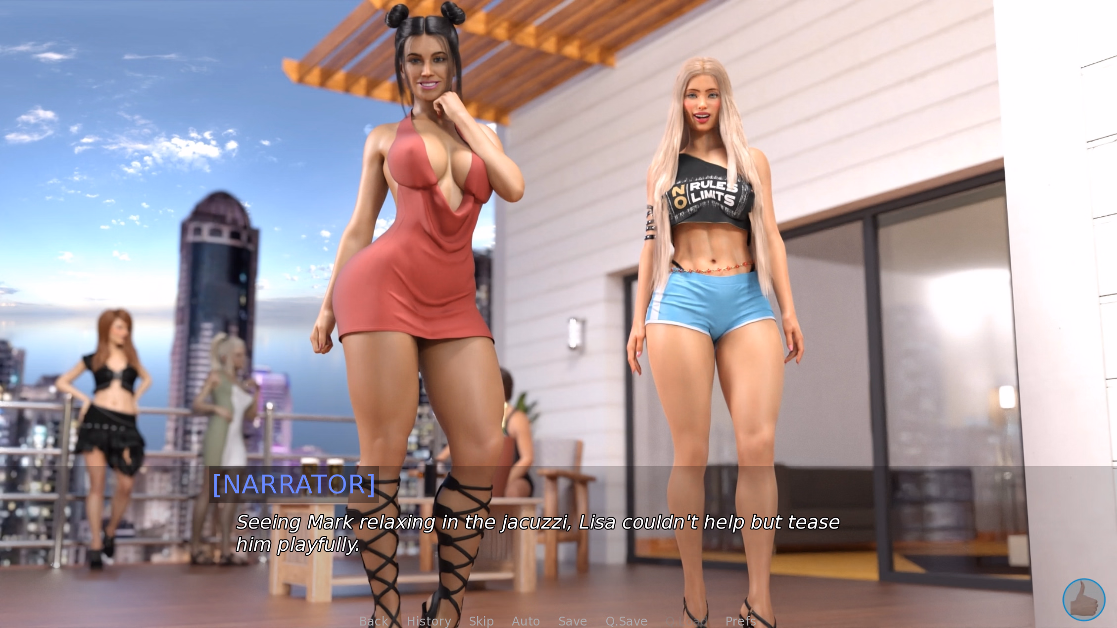 VN Ren'Py Onhold Amy's Whispers of Lust [Demo] [GrimaGrima]