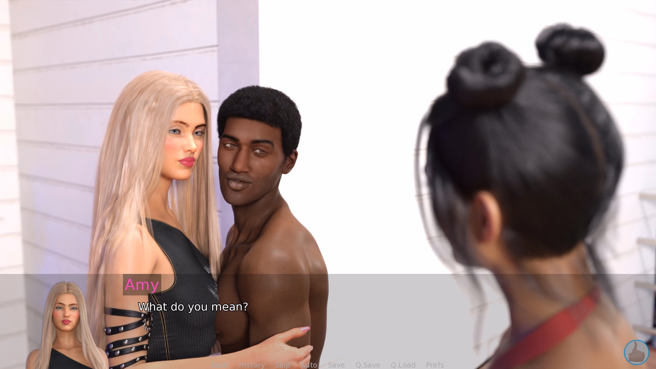 VN Ren'Py Onhold Amy's Whispers of Lust [Demo] [GrimaGrima]