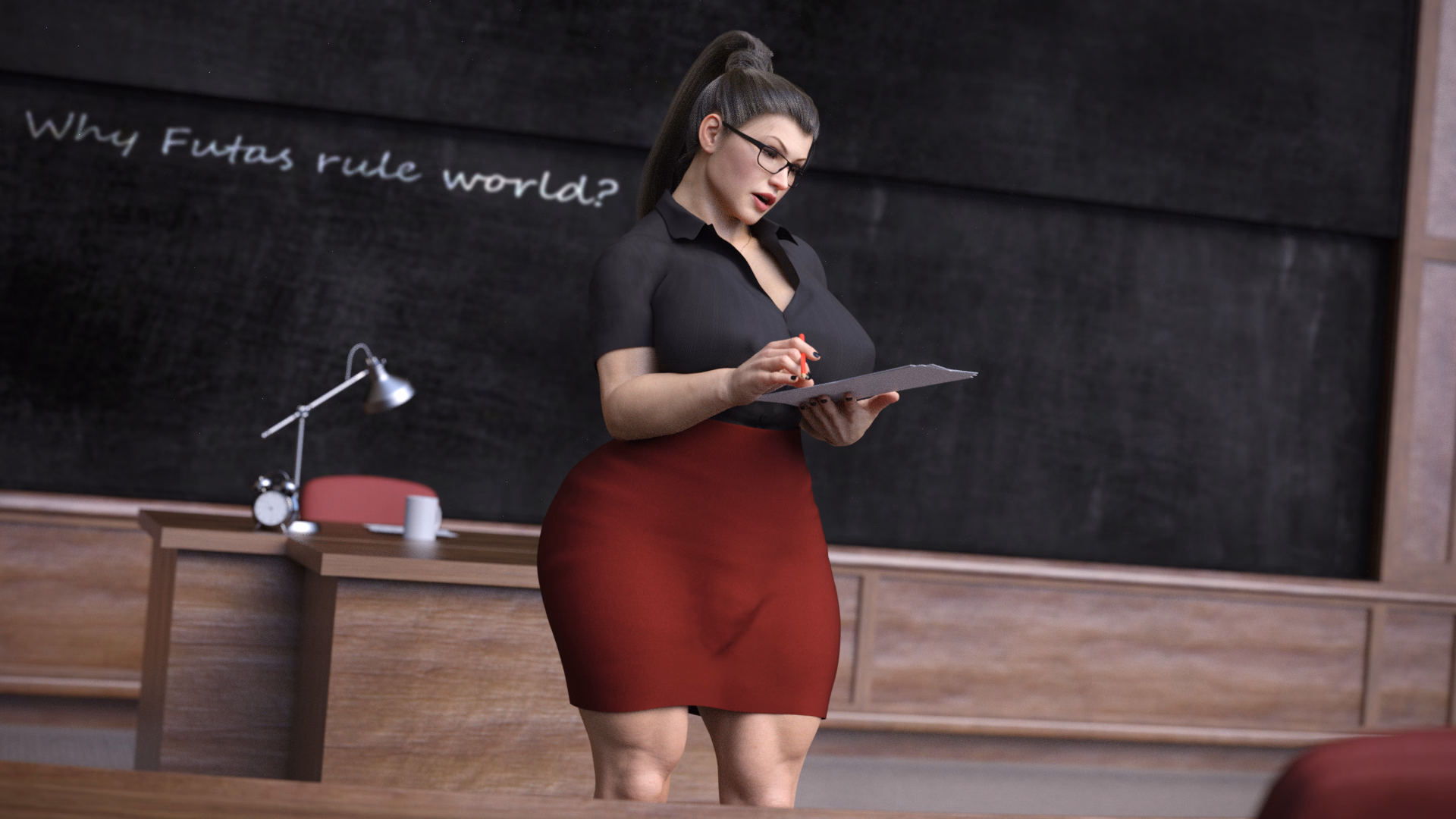 VN Ren'Py Las Futas [v0.2.1] [SM Futa Studio]
