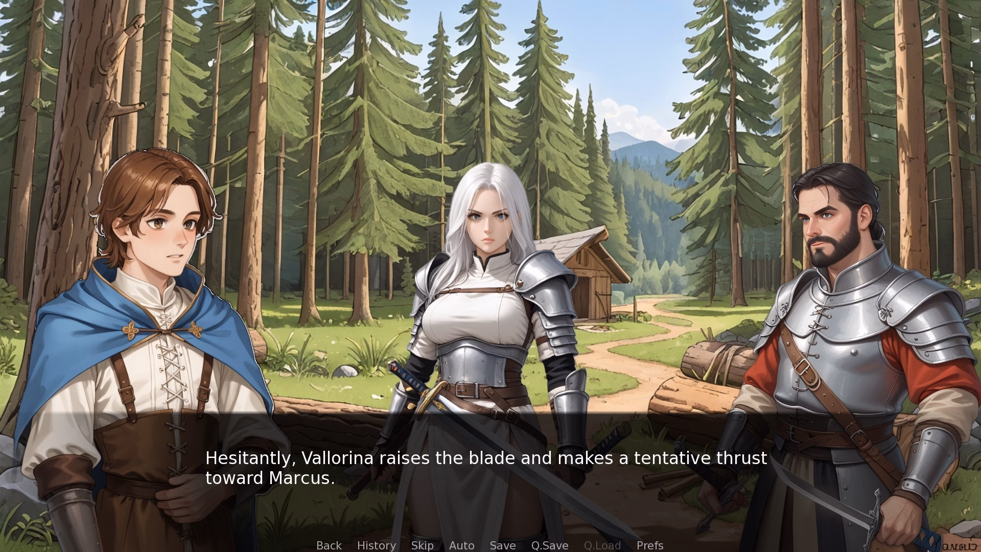 VN Ren'Py Muscle Queen [v1.1] [Muscle Girl Paradise]