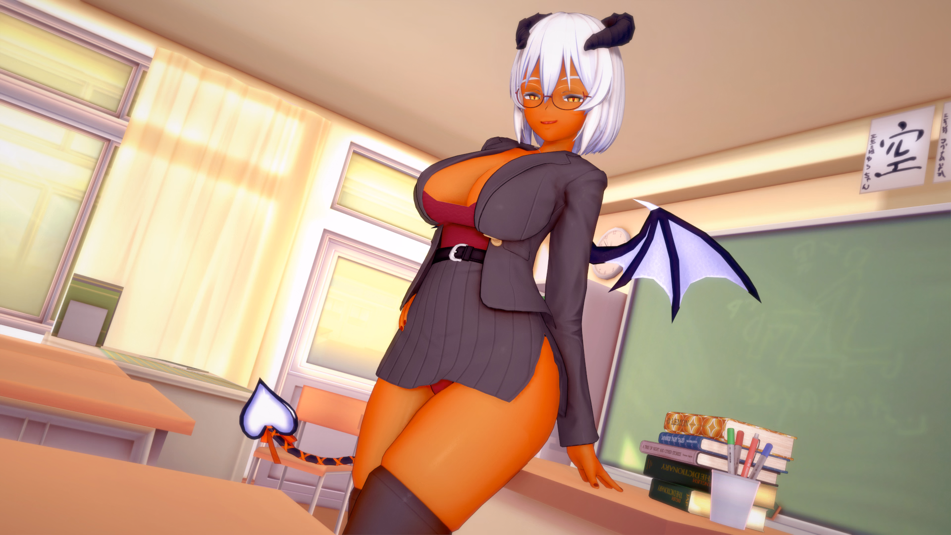 VN Ren'Py Abandoned Studying with the Demon [v0.1] [ProjectWill]