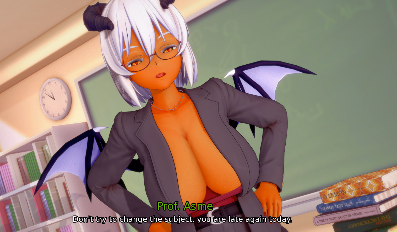 VN Ren'Py Abandoned Studying with the Demon [v0.1] [ProjectWill]