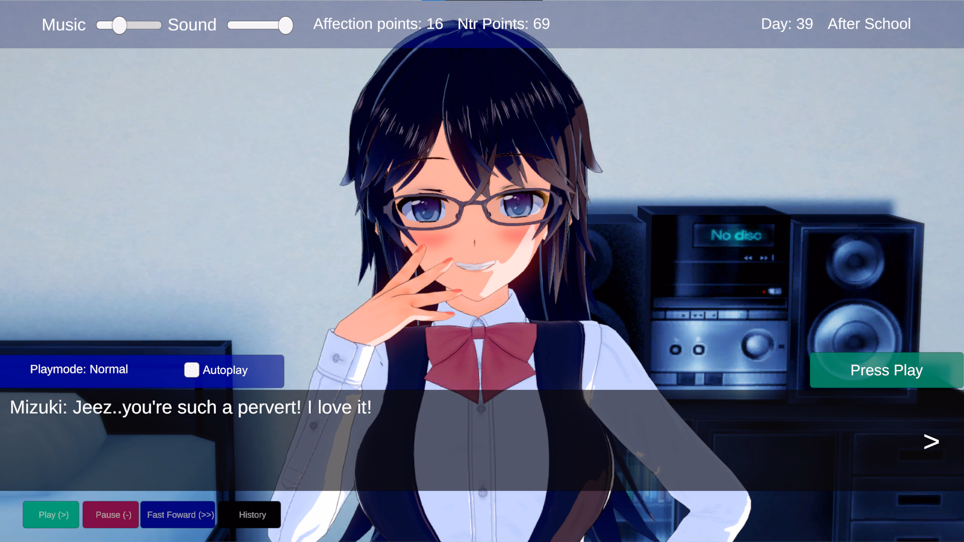 VN Unity My Girlfriend Mizuki [v1.3] [Alex Nova]