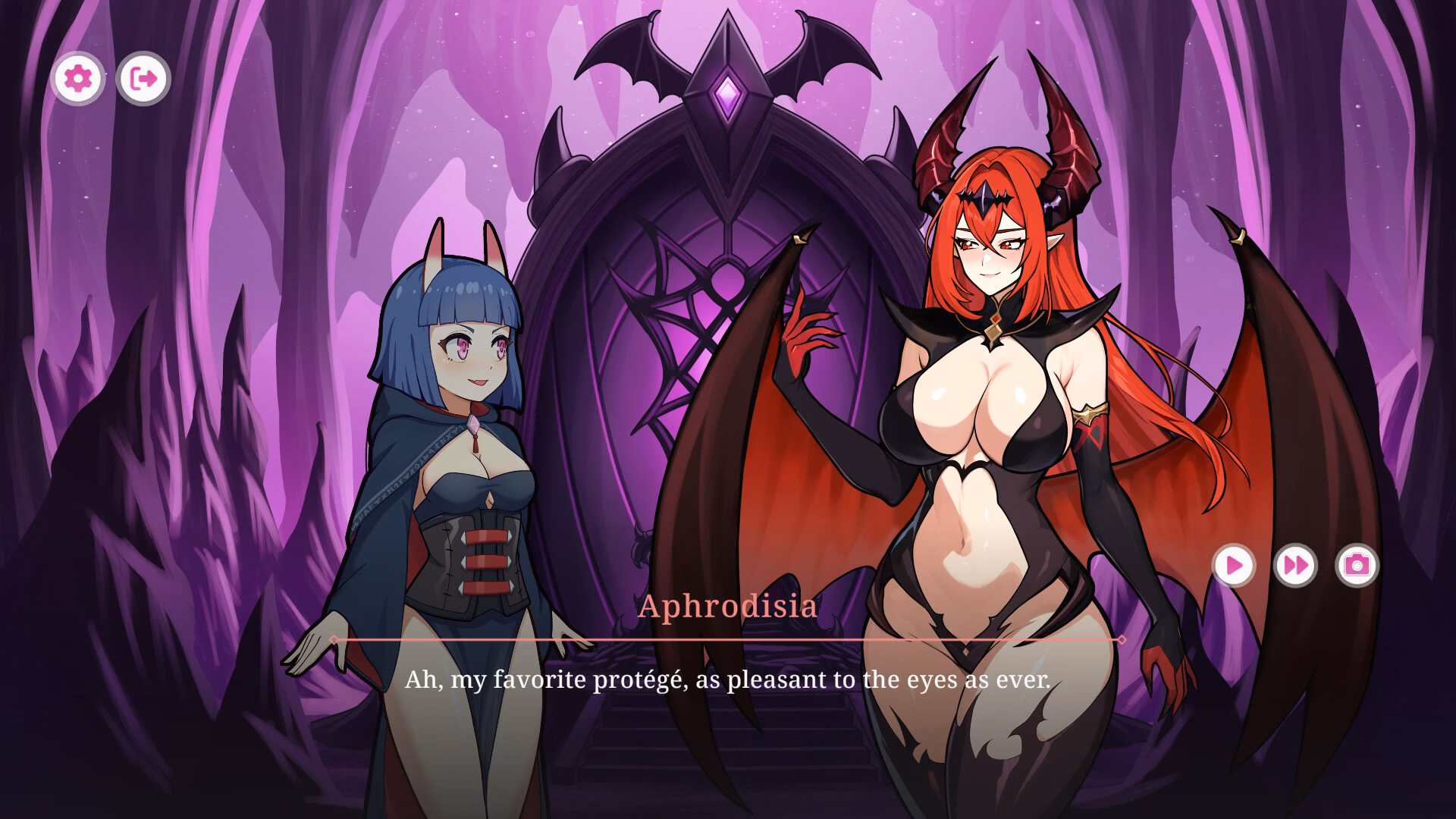 VN Unity Completed Succubus of Aphrodisia- Ako's First Embrace [v1.0] [Velvet Sin Lab/Dinotonte]