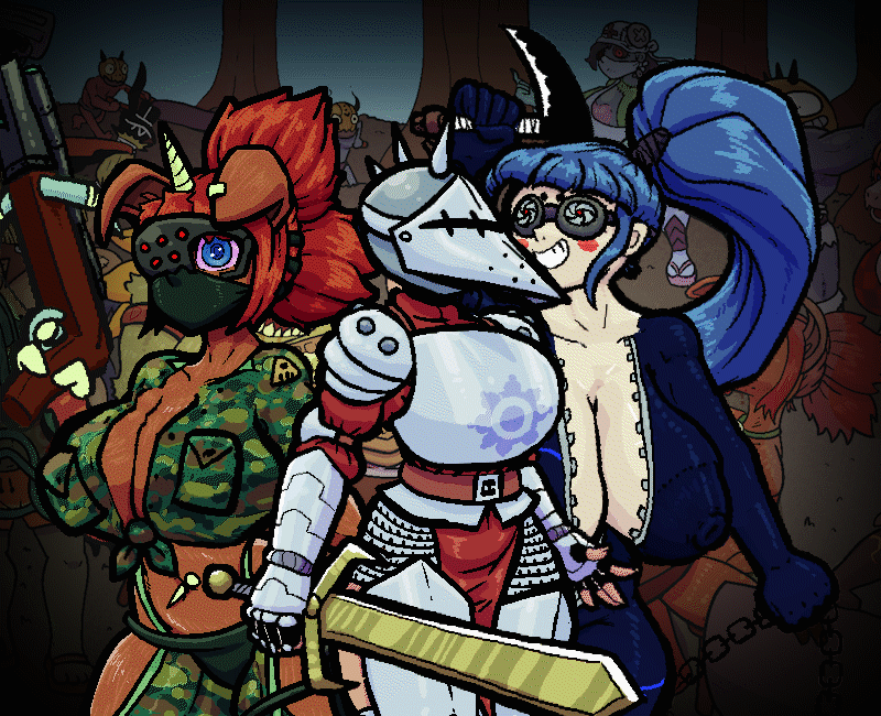 Unity Some Heroines Climb Up a Tower to Ask God Why the Game Has a Name That's So Long [v2.145] [Sinful Salad Games]