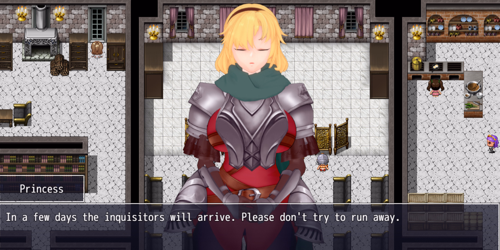 RPGM Completed Slave of the Female Knights [Final] [SaltySai]