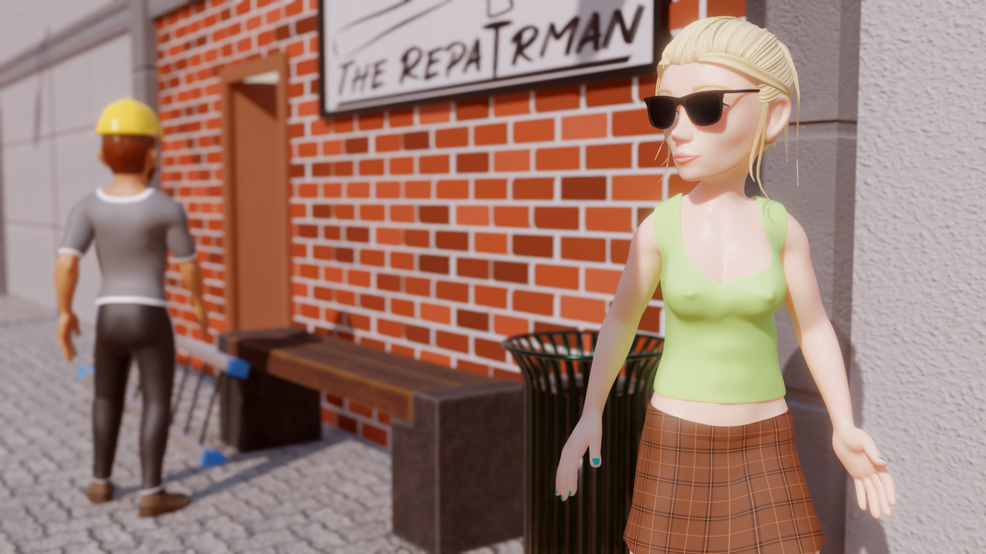 VN Ren'Py The Repairman [0.08] [DinoInsideABox]