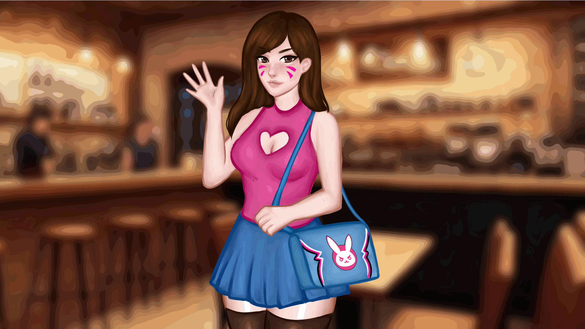 VN Ren'Py A Date with D.Va [v0.4] [KantaLabs]