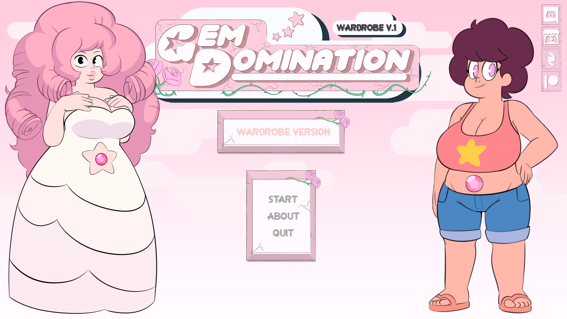 Ren'Py Completed Gem Domination - Wardrobe Edition [v1] [Amazoness Enterprise]