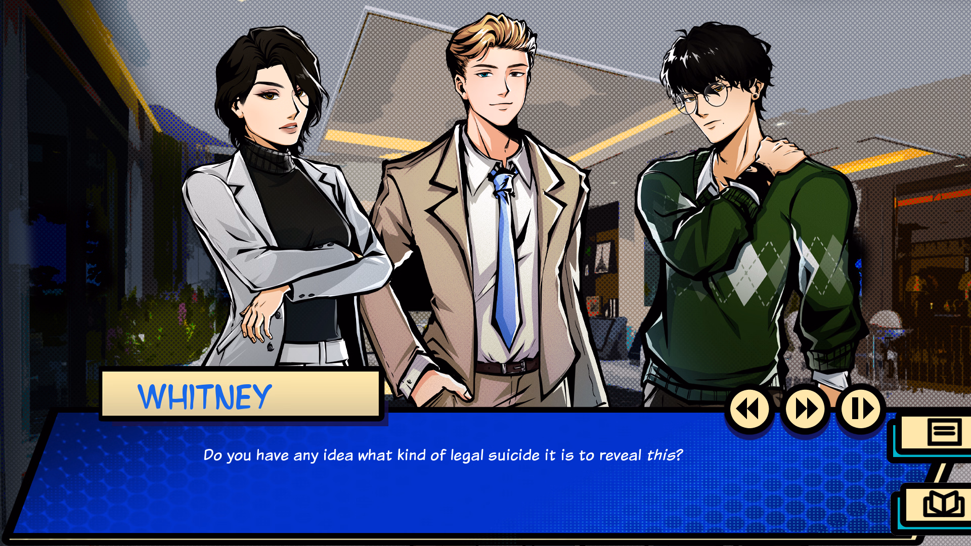 VN Ren'Py Completed Criminally Yours [v2.1DLC] [Meant to Be Studios]