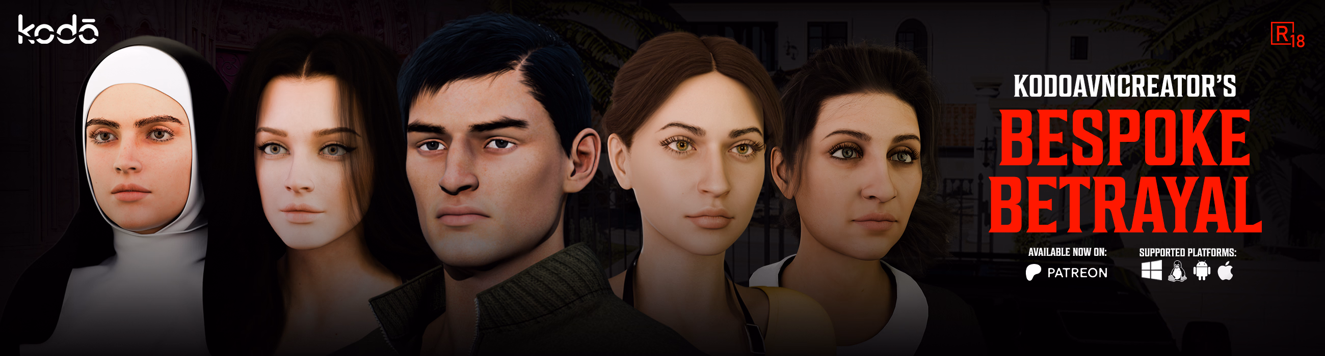 VN Ren'Py Abandoned Nature of Man: The 22nd [v0.01 Alpha] [KodoAVNCreator]