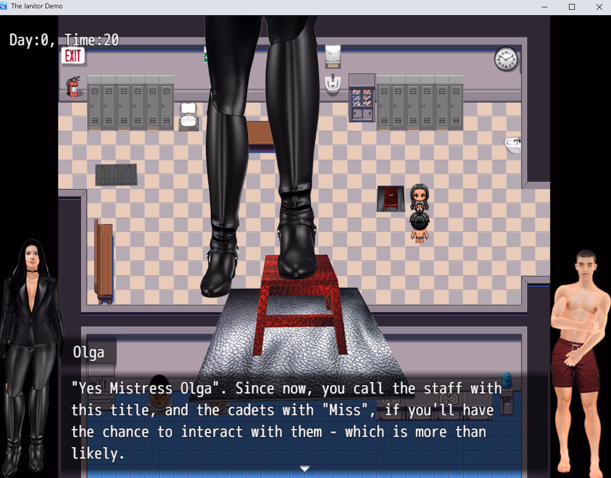 RPGM The Janitor [Demo v1.0] [Spirit Louis]