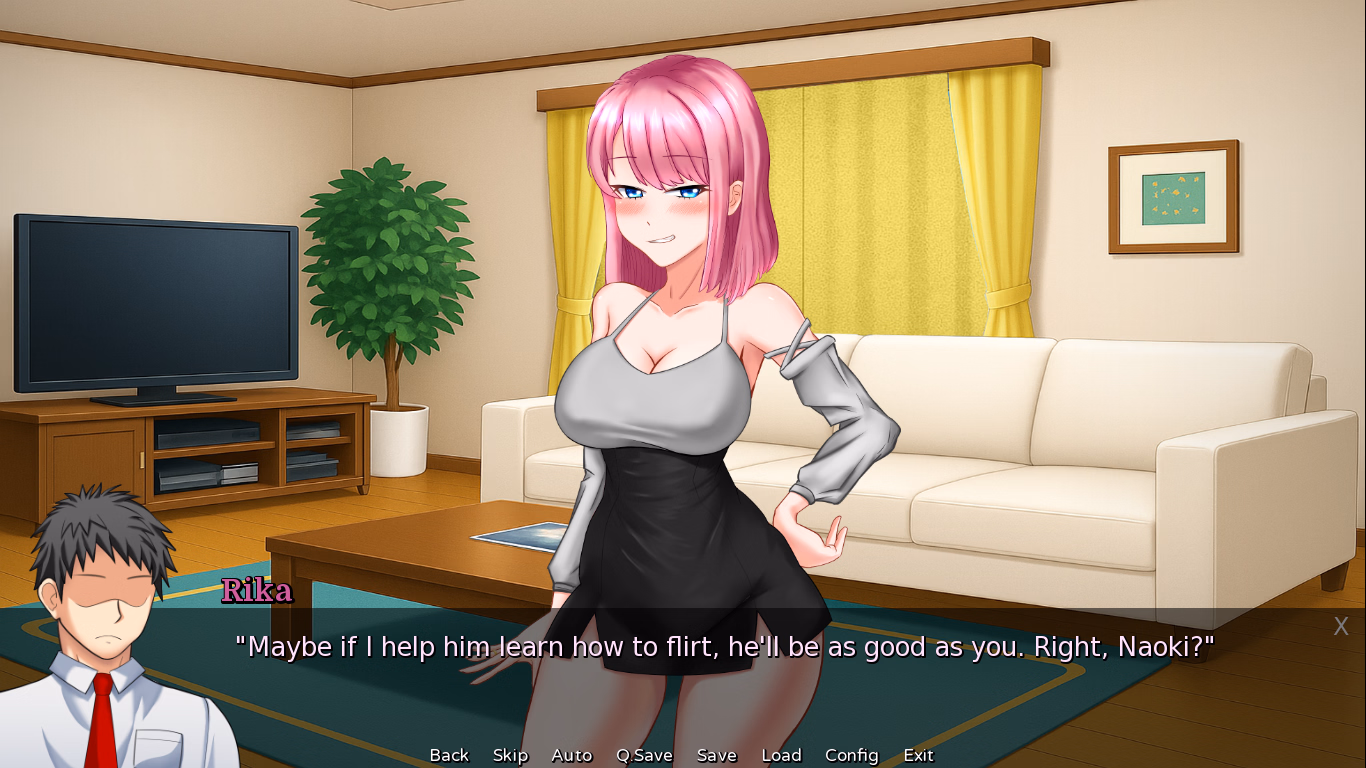VN Ren'Py Rika's Lustful Duty [v0.10] [Netoraku]