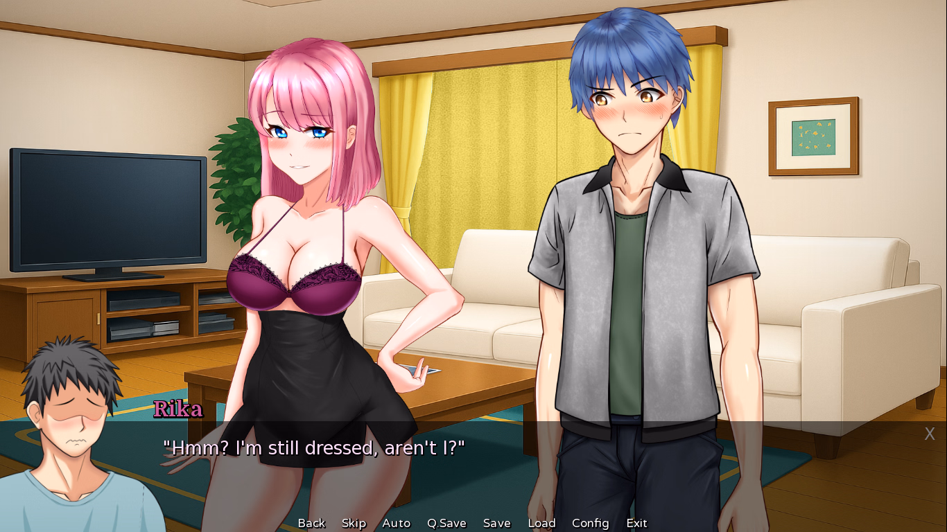 VN Ren'Py Rika's Lustful Duty [v0.10] [Netoraku]