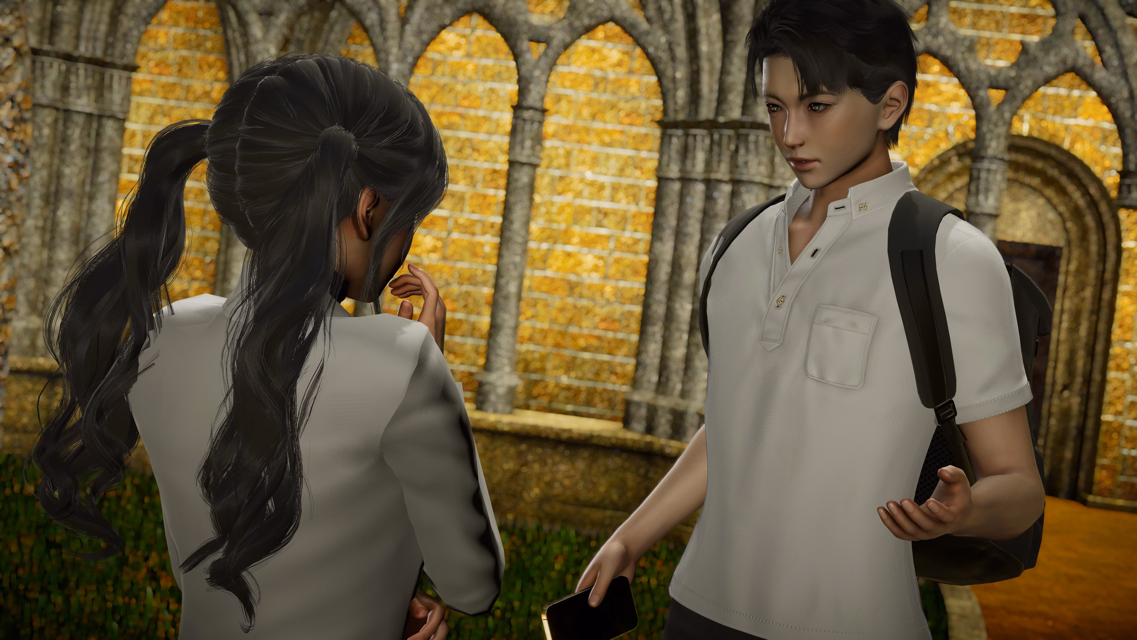 VN Ren'Py Echoes: The Lies We Tell Ourselves [Ep.3 Public] [Oldcat]