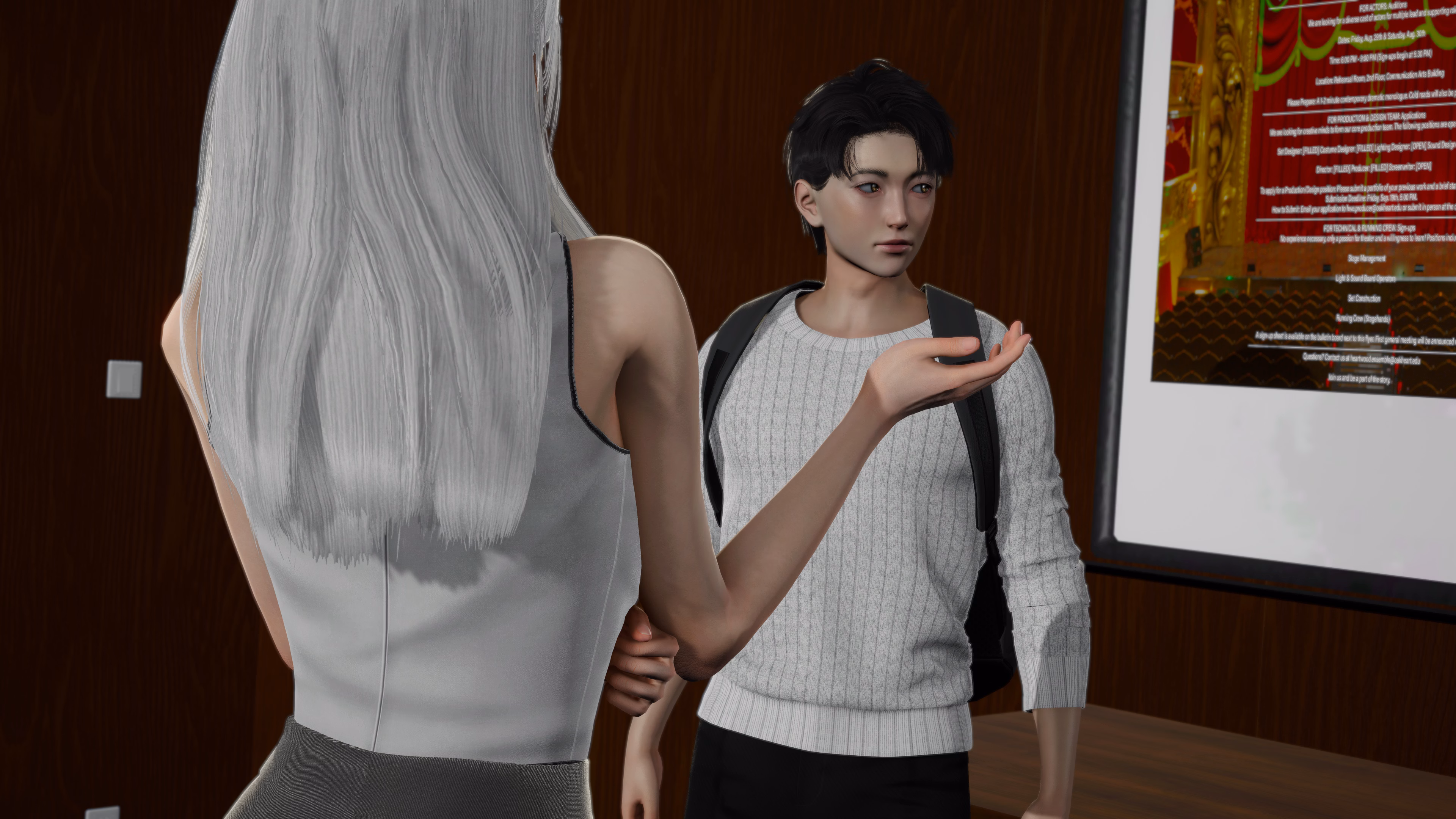 VN Ren'Py Echoes: The Lies We Tell Ourselves [Ep.3 Public] [Oldcat]
