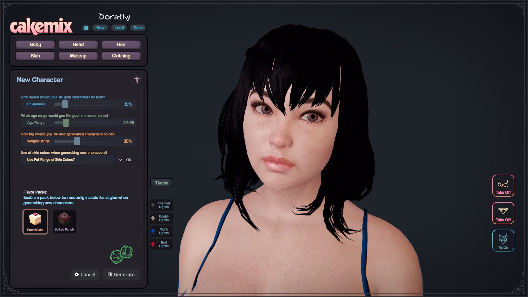 Unity CakeMix: VR Character Creator [v1.1.0] [Ripened Peach]