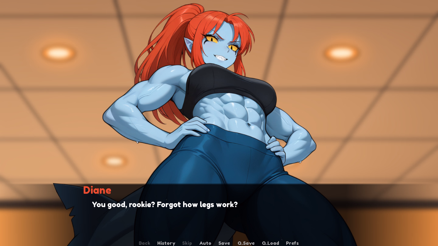 Ren'Py Monster Girl Gym [Demo v1.0] [Honey Queen Studios]