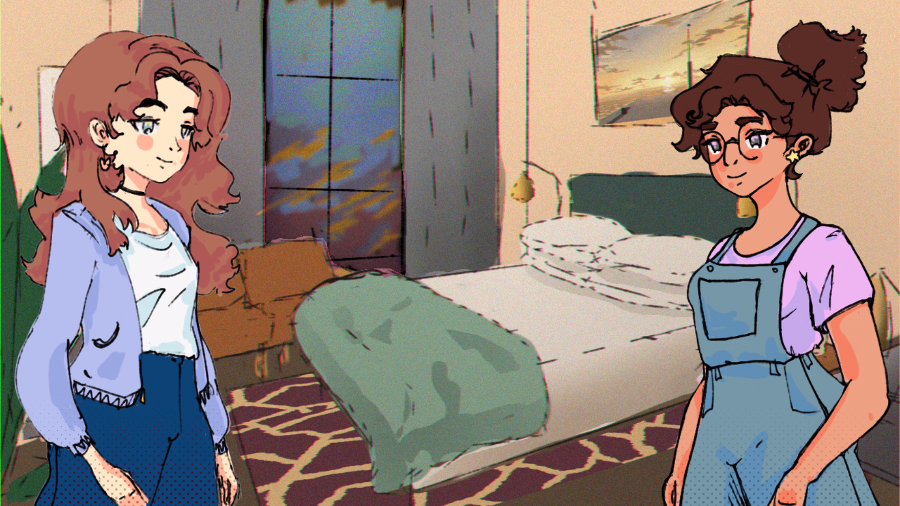 VN Ren'Py Completed Only One Bed [v1.0] [Janksmith]