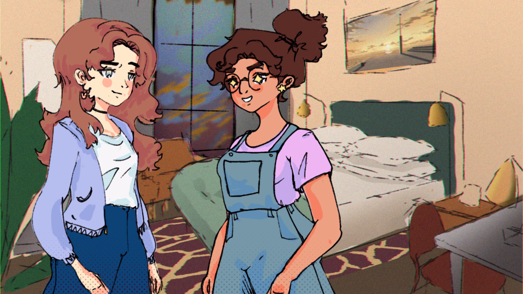 VN Ren'Py Completed Only One Bed [v1.0] [Janksmith]