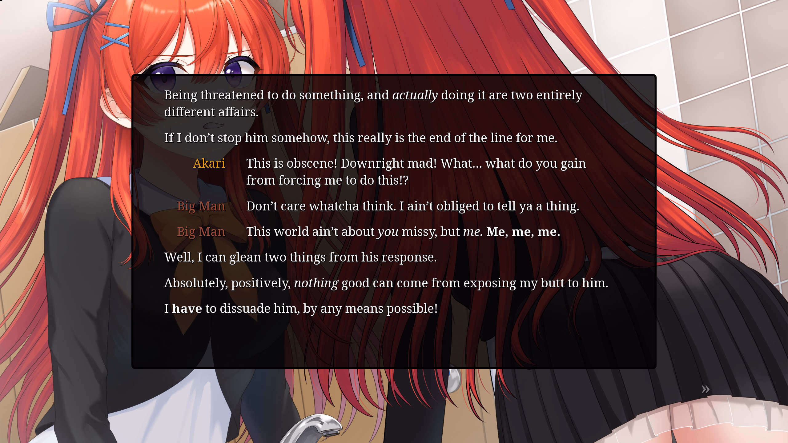 VN Ren'Py Heartsworn Abyss: NighTmaRes [v0.56] [sky blue aster]