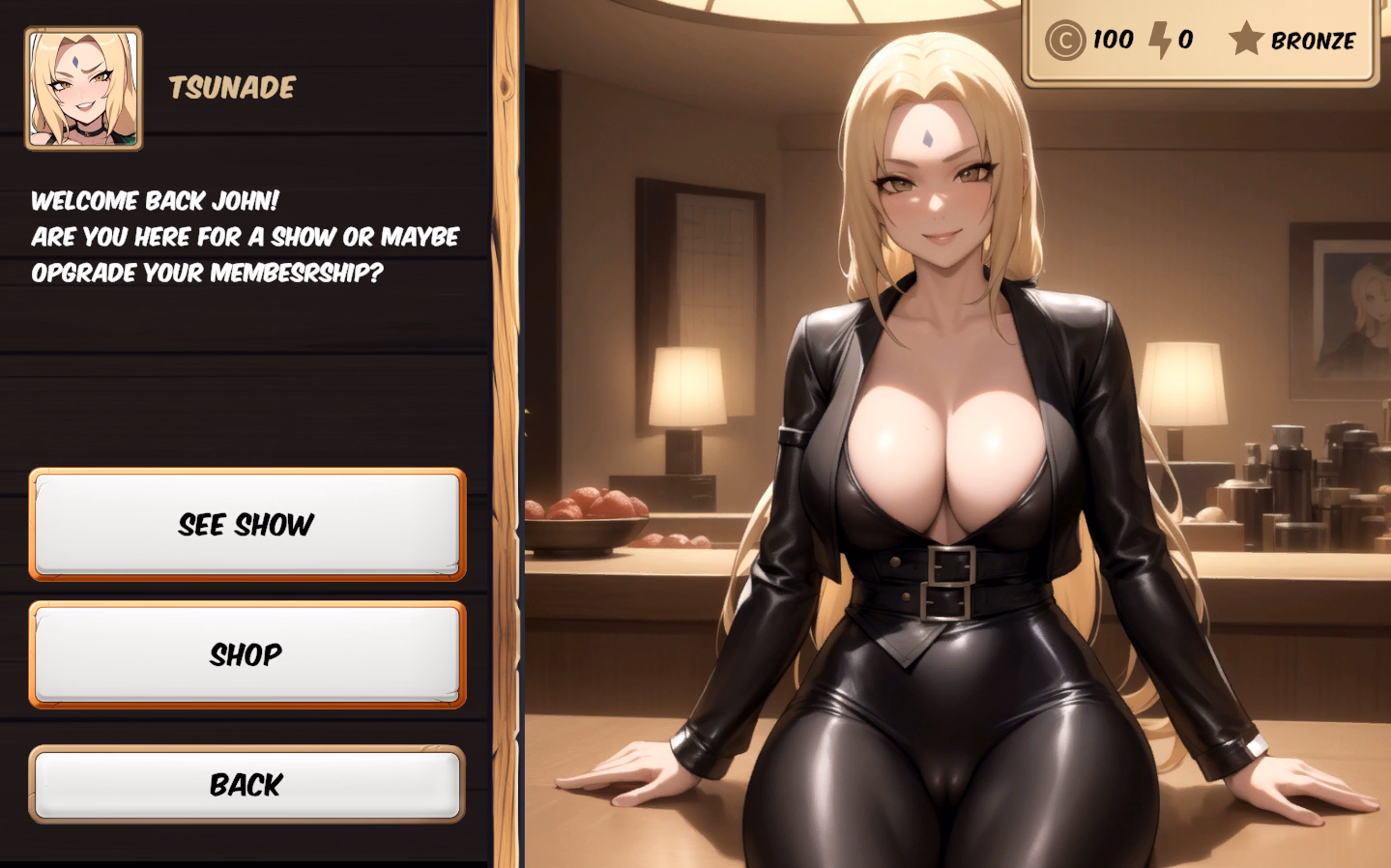 Unity Hidden Leaf Stripclub [v1.3] [Unicorn Studio]