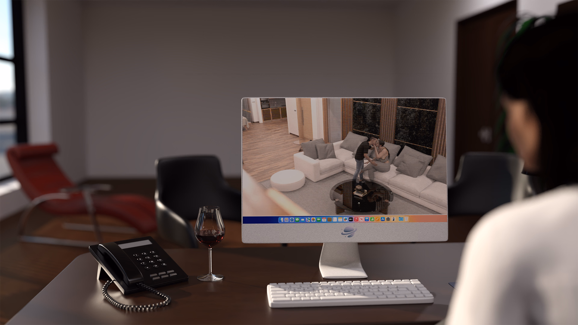 VN Ren'Py Under Watching Eyes [v0.1] [Lost Hope Studios]