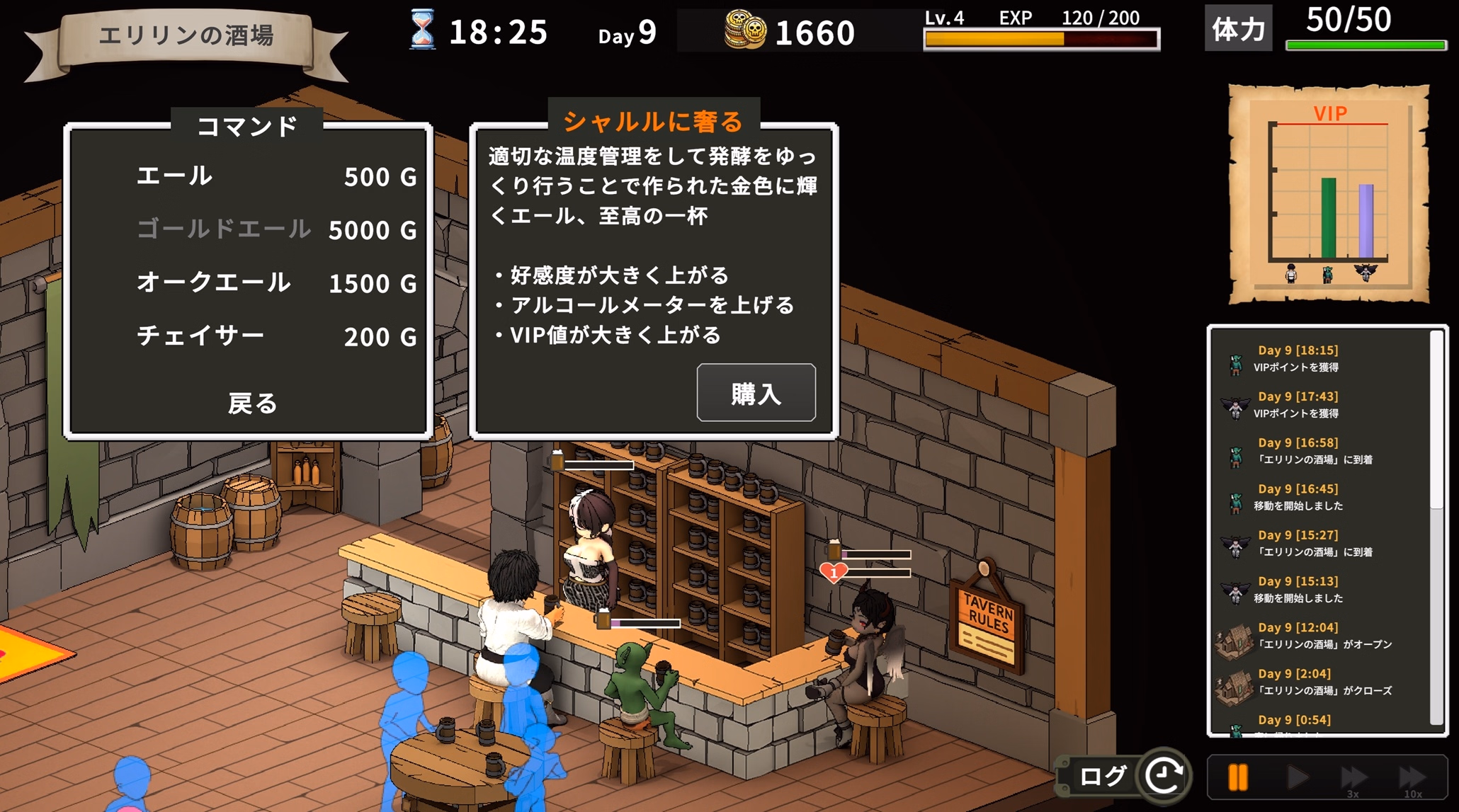Unity Completed Eririn's Tavern - Everyone's aiming to become the bartender!? [Final] [O-MAn-GAMES]