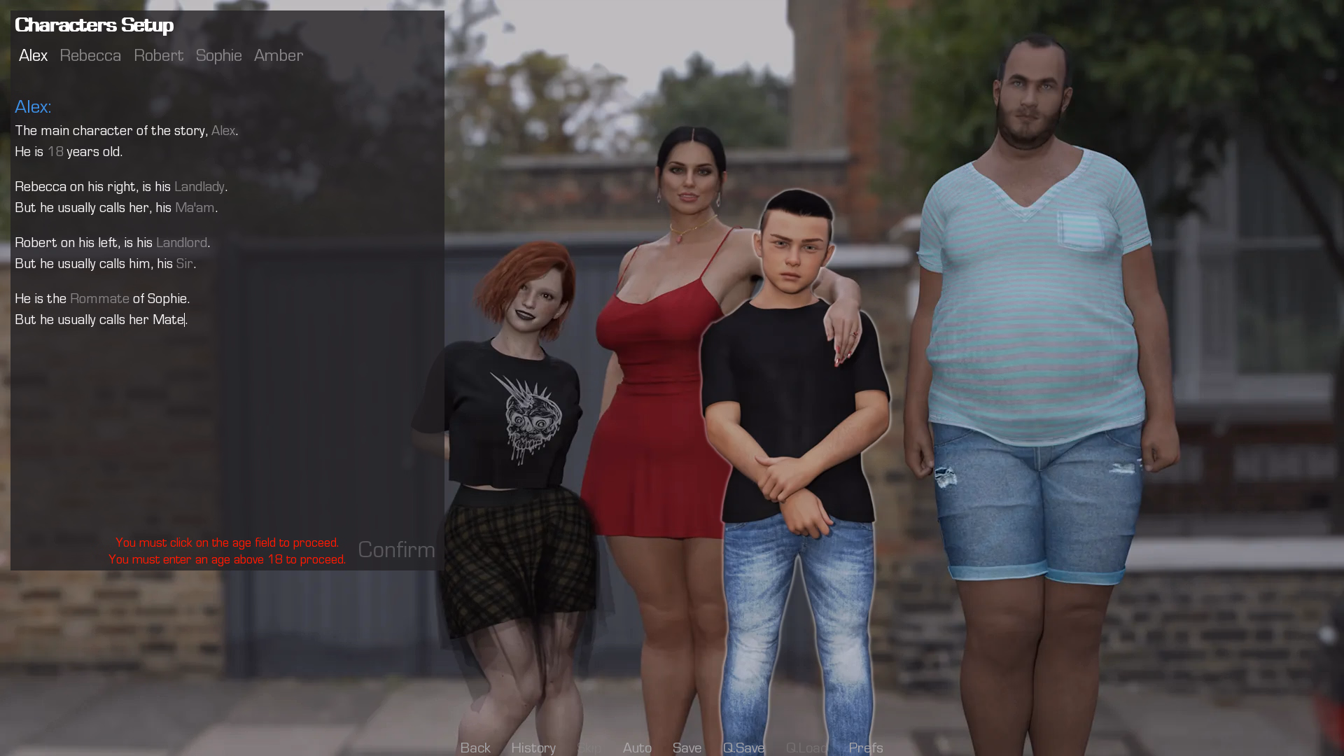 VN Ren'Py Under Watching Eyes [v0.1] [Lost Hope Studios]