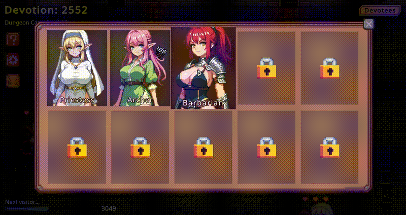 Unity Completed Dungeon Devotion [v1.8] [Pink Tea]