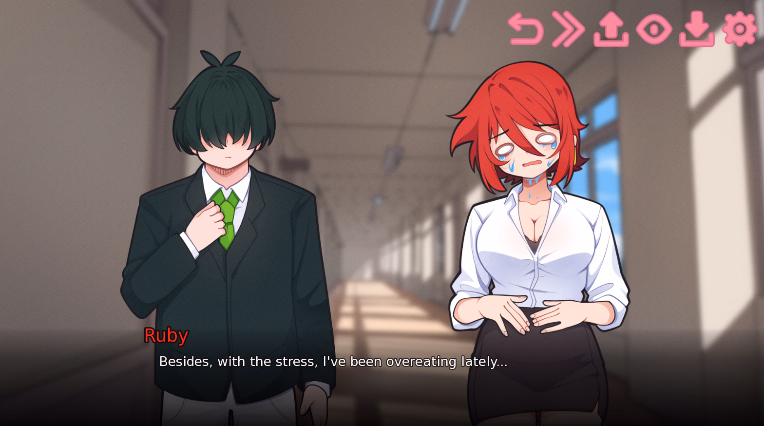 VN Ren'Py Alone with My Teacher [v0.13] [Ghelber]