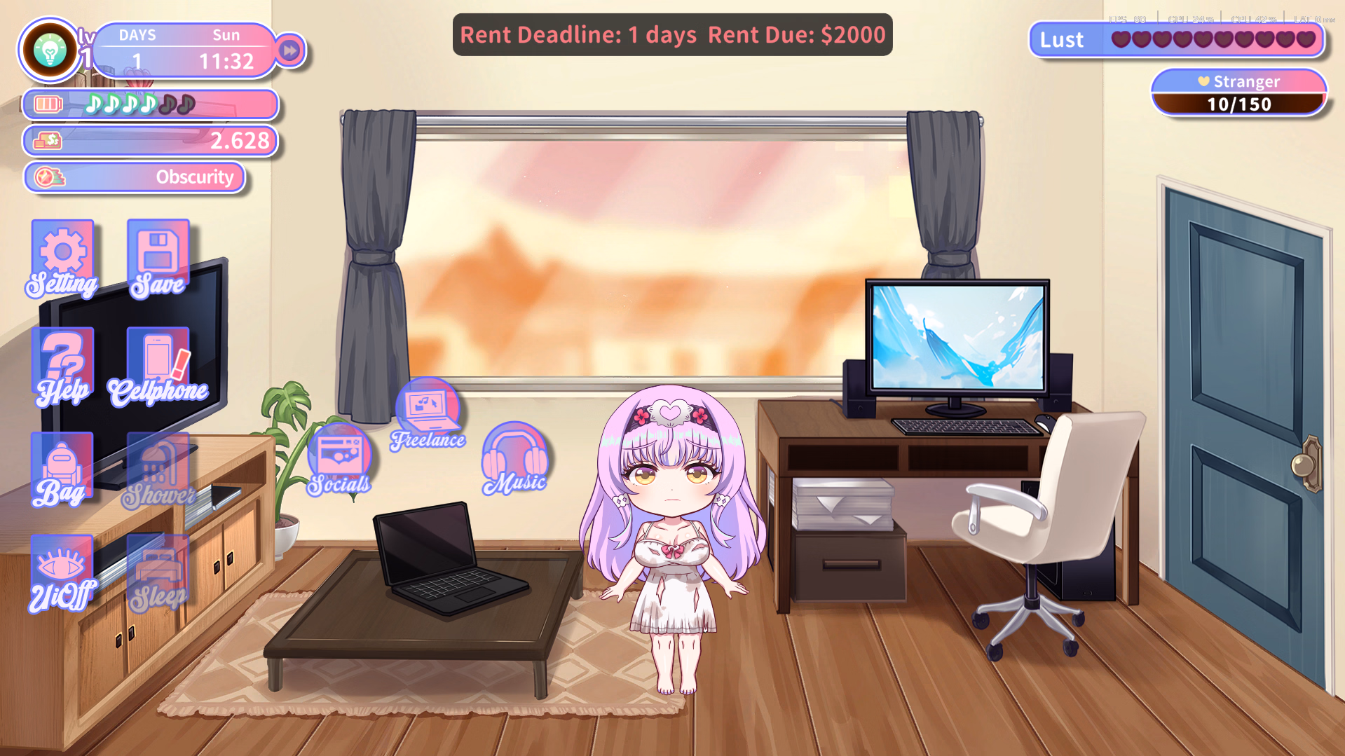 Unity Completed Sweet Succubus Home [Valentine] [Black Cat Entertainment]