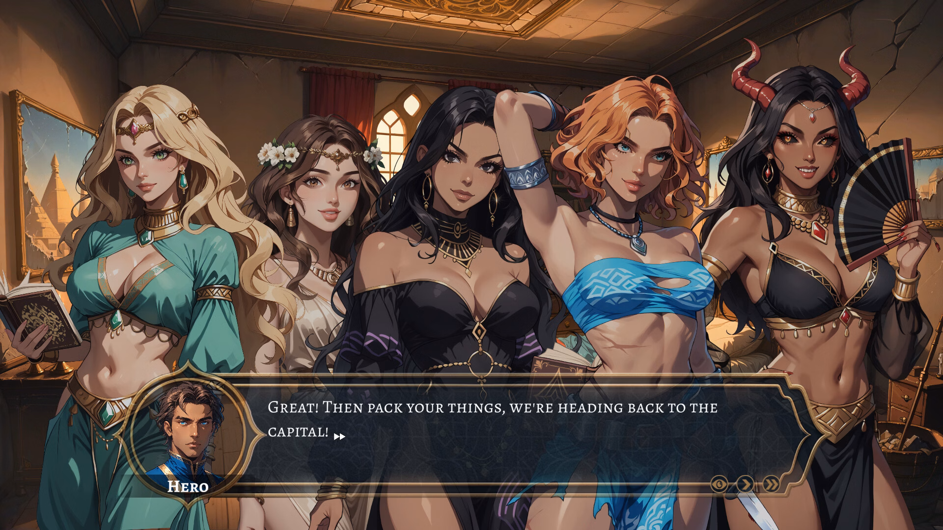 Unity Completed Lust Harem 1001 Pleasures [Final] [Dirty Adventures]